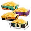 4Pcs Halloween Decoration Food Serving Trays Desktop Popcorn Snacks Potato Chips Food Boxes Halloween Party Supplies