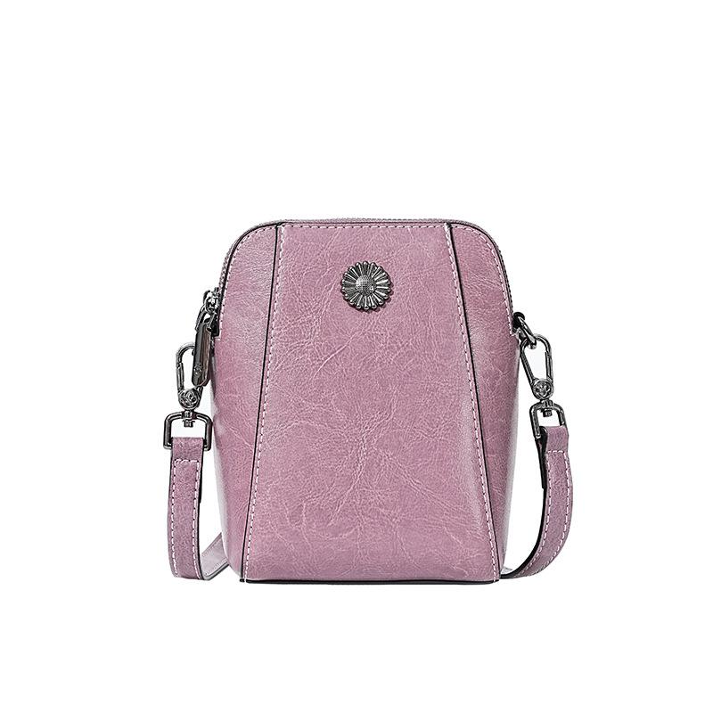 

Mobile phone bag women s new large-capacity simple leather shoulder bag niche commuting versatile bag messenger bag women