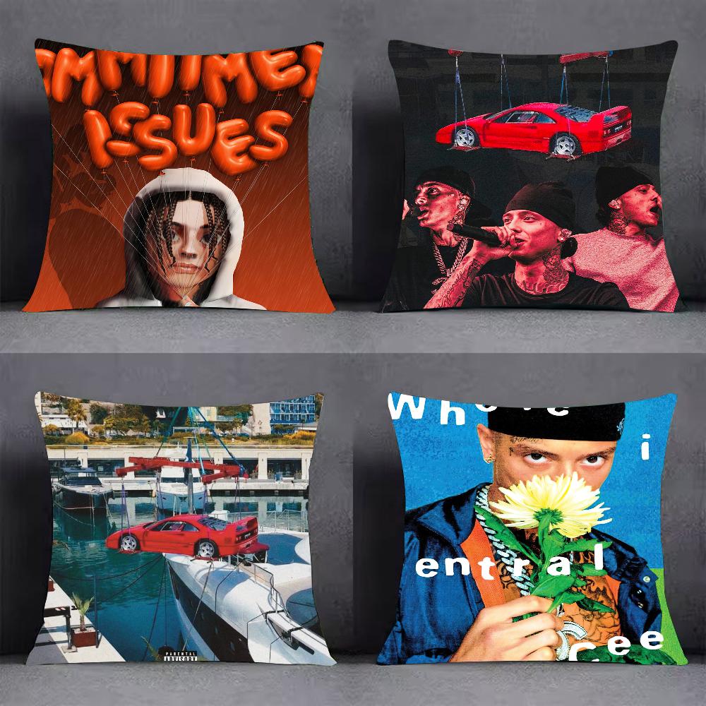 Hip Hop Rapper Central Cee Getrennte Entscheidung Kissenbezug Quadratisch Sofa Mit Für Muster Bequeme Kissen Geeignet Von Raum