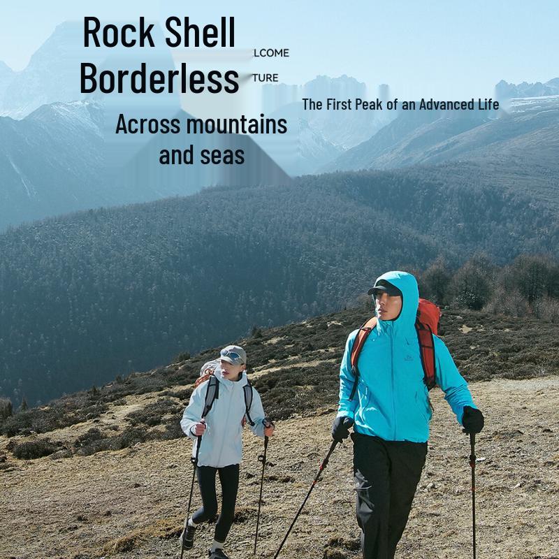 Pelliot Rock Shell 2.0 Unisex Outdoor Hardshell Hiking Jacket