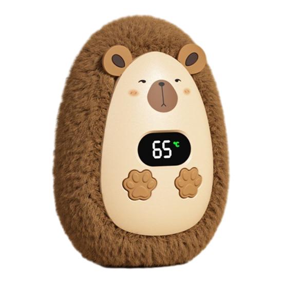 Hand Heater for Commuting Cute Plush Heater, Rechargeable Electric Portable Pocket Soft Mini Warm Winter Outdoor And Office Use Cold Weather Relief