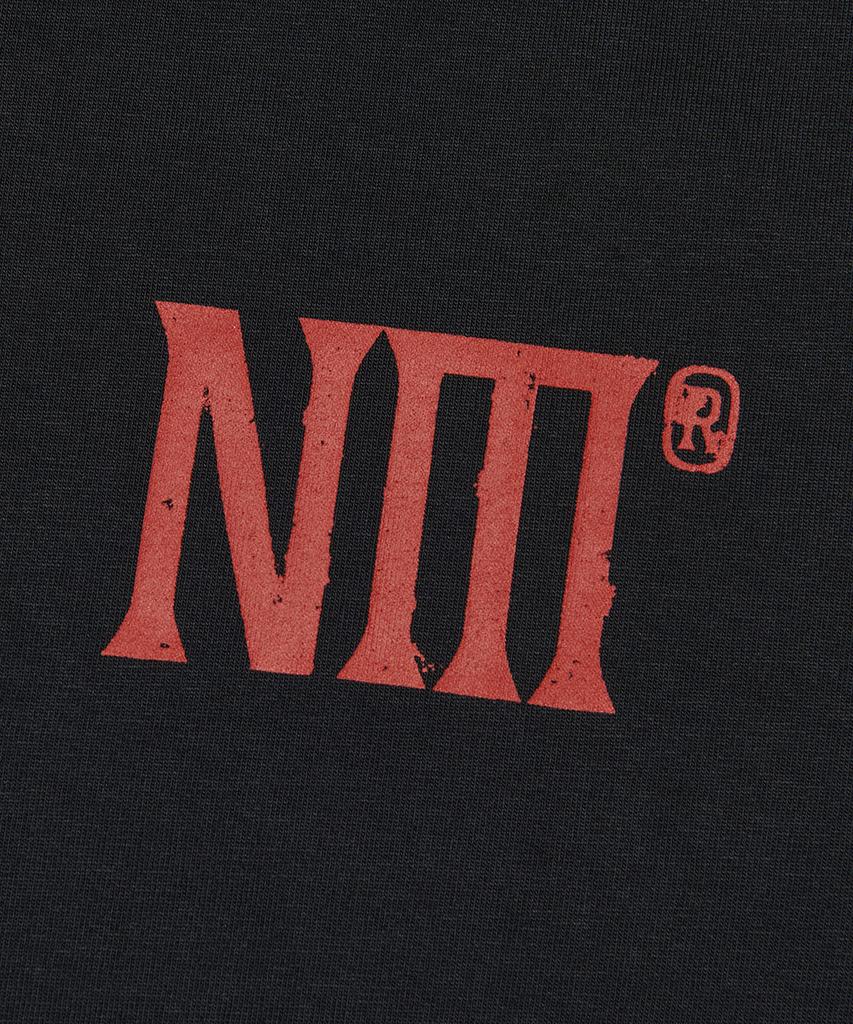 Nomaenyueol Two Face Logo T-Shirt - Black