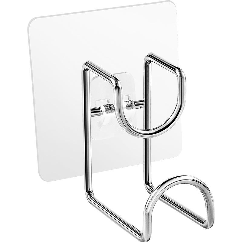 

Клейкая настенная стойка для раковины с крючками для хранения в ванной комнате No Size Specification