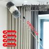 Telescopic Electrostatic Feather Duster for High Ceilings and Gaps