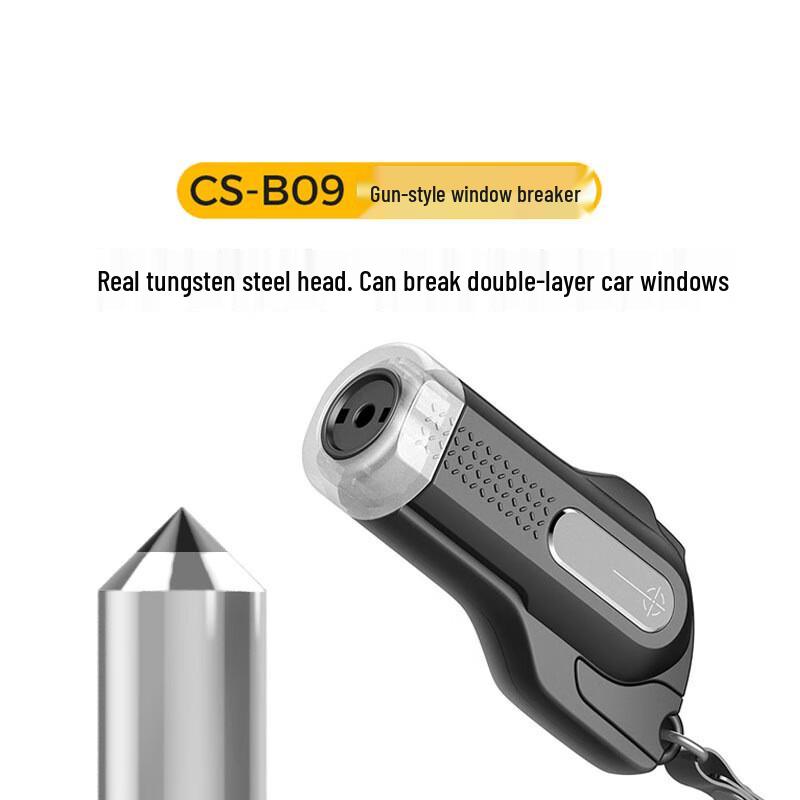 Polyhedral Commercial Vehicle Emergency Safety Hammer