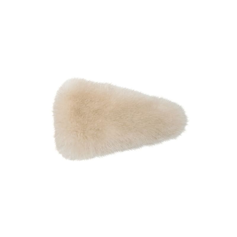 Brown Hat Iconic Mink Pin - Ivory
