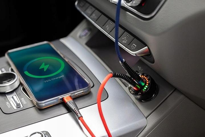 Ładowarka Samochodowa 2 X Usb Z Szybkim Ładowaniem 36W Qc3.0 Sklep Gsm W-Wa