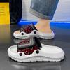 Men's and Women's Sandals New Large EVA Platform Slippers Men's Beach Shoes Light Fashion Casual Punk Sandals Men's Shoes Slides