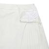 MALBON GOLF Pleated Layered Performance Skirt White (Woman)