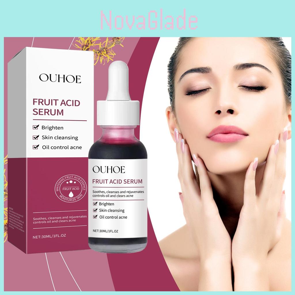 Ouhoe Gentle Exfoliating Essence With Aha For Hydration And Skin Moisturization 30ml
