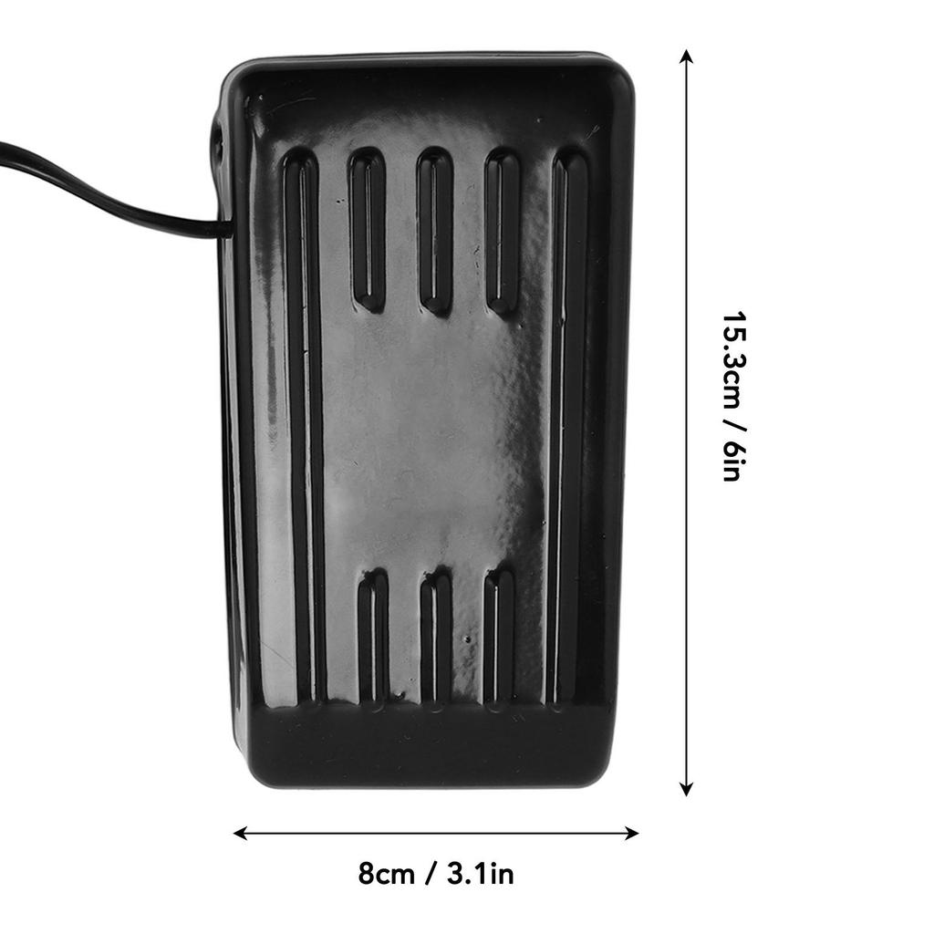 Sewing Machine Foot Pedal Stepless Variable Speed Adjustable Sewing Machine Foot Control Pedal