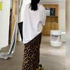 2026 Spring/Summer European & American Leopard Print Retro High-Waisted Slim-Fit Mermaid Skirt for Women