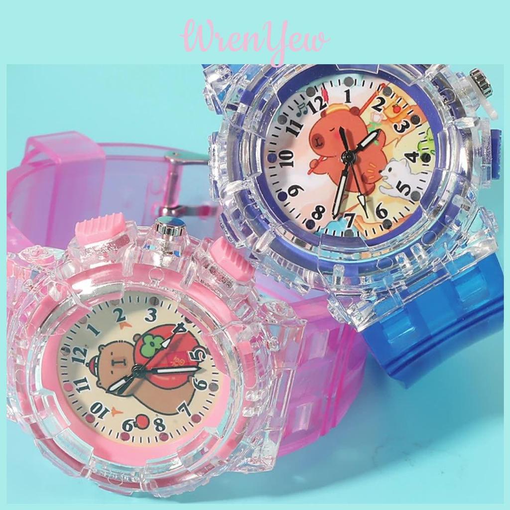 Cartoon Kids Watch Quartz Watch Nightlight Student Sports Gift For Children