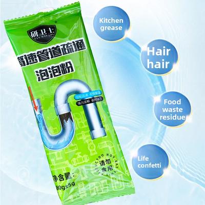 Multi-Action Powerful Kitchen Drain and Toilet Unblocker for Dissolving Grease and Blockages