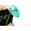 Princess Dress For Girls, Kids Birthday Halloween Costume Set With Crown Wand Gloves Wig