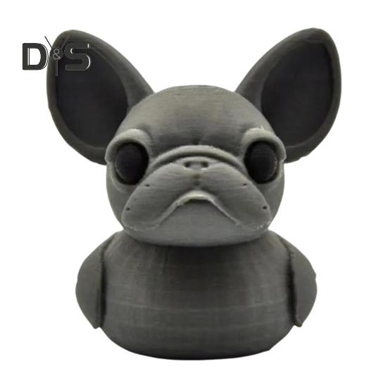

Французский бульдог Утка Фигурка 3D Печатная Утка Украшение Настольный Декор Бульдог Утка Статуэтка для Полки Стола Приборной Панели Автомобиля A