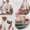 Childrens Pirate Ship Pretend Toy Home Decoration Ornaments Safety Durable Pirate Ship Model For Kids
