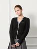 NITINA Slim Cable Cardigan Bk