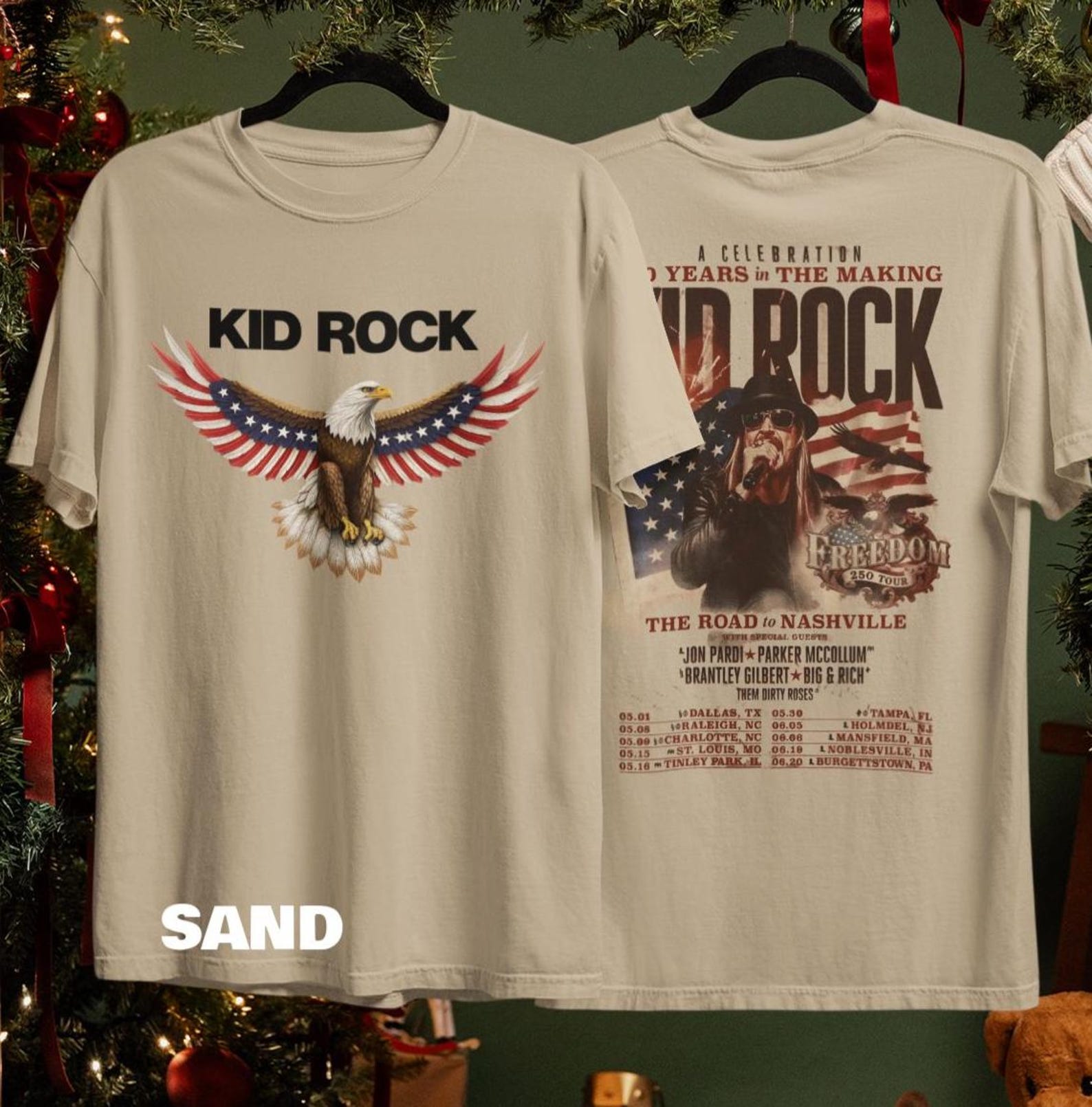 unisex T shirt Kid Rock North America, Rock Merch Tee, Fan Gift, Concert Outfit,Kid Rock Inspired T shirt M