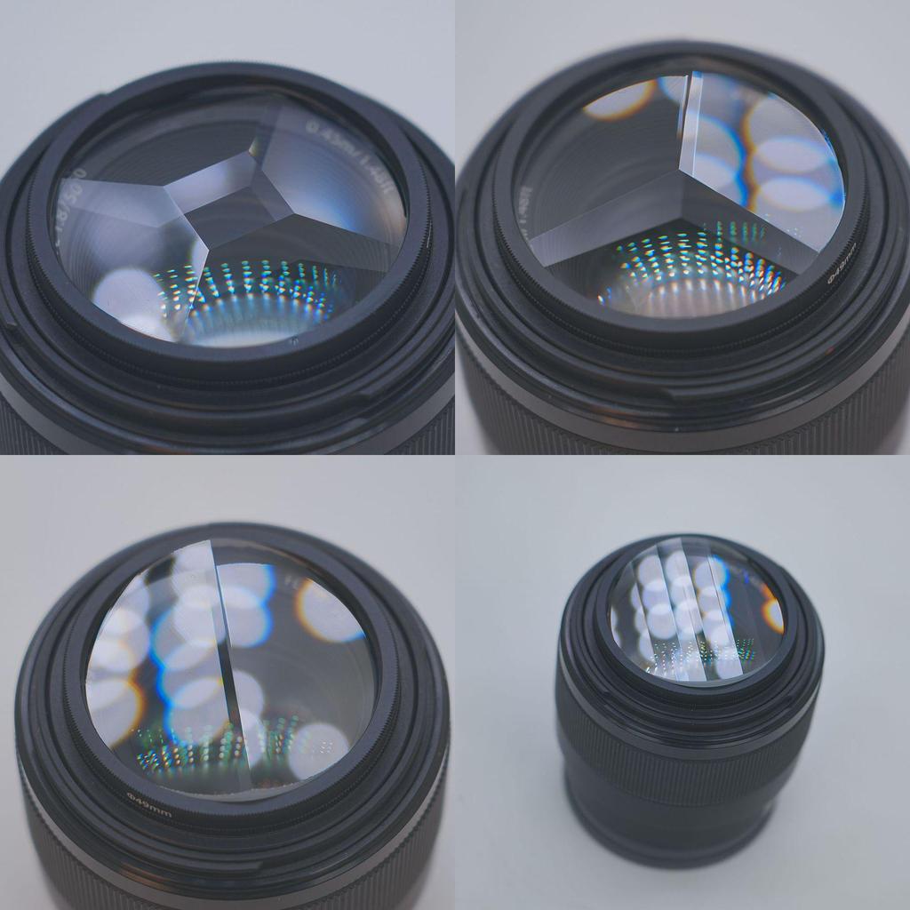 49mm Kaleidoskop Mehrbild-Fotografie-Filter für 50/55 1.8 Small Piggy Lens Polaroid I-2.