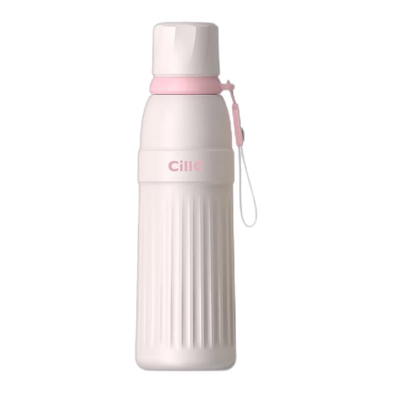 Cille 316 Stainless Steel Insulated Straw Water Bottle
