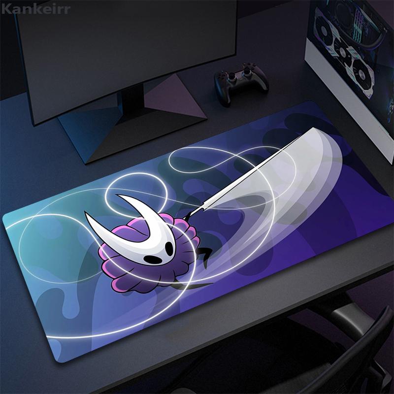 Tappetino per Mouse Hollow Knight Grande Deskmat per Computer Tappetino Mouse da Gioco Tappetino Esteso per Tastiera PC Tappeto da Tavolo Tappetino in Gomma 90X40