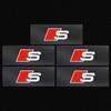 Adesivi Decalcomanie Emblema Distintivo Volante Auto Styling Auto Per Audi A8 A5 A6 C5 C6 C7 A7 A3 A4 B5 B6 B7 B8 B9 D3 Q3 Q5 Q7 TT