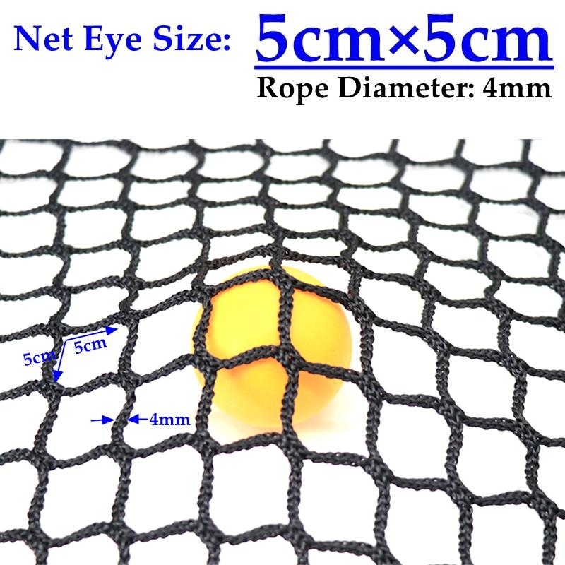 4mm Knotless Rope Net For Children's Playground Safety Fence No Knot Trampoline Stairs Anti Fall Mesh Netting