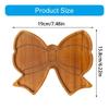 Wooden Fillable Bowtie Charcuterie Board Box for Wedding Birthday Party Decors Decorative Serving Platters and Trays
