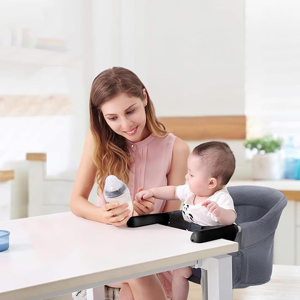 UBRAVOO Booster Seats, Portable High Chairs for Babies and Toddlers, Foldable HighChair for Baby from 6 Months to 3 Years, Sitting Up to 18 kg