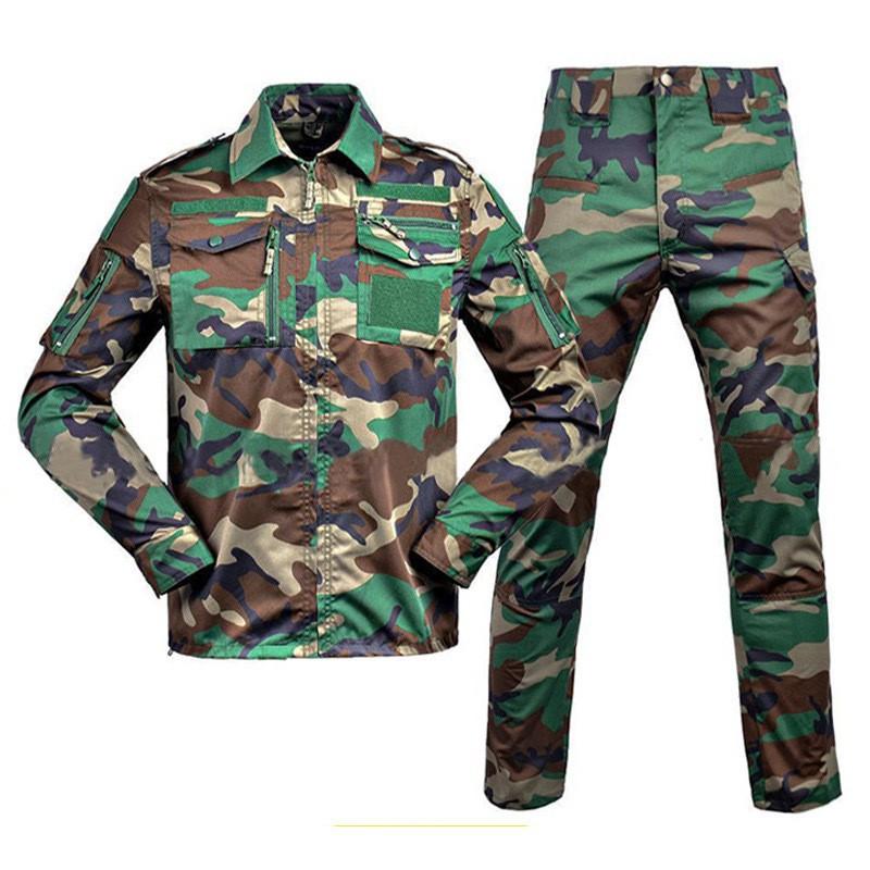 Lison Camouflage Suit Men Wear-resistant Outdoor Instructor