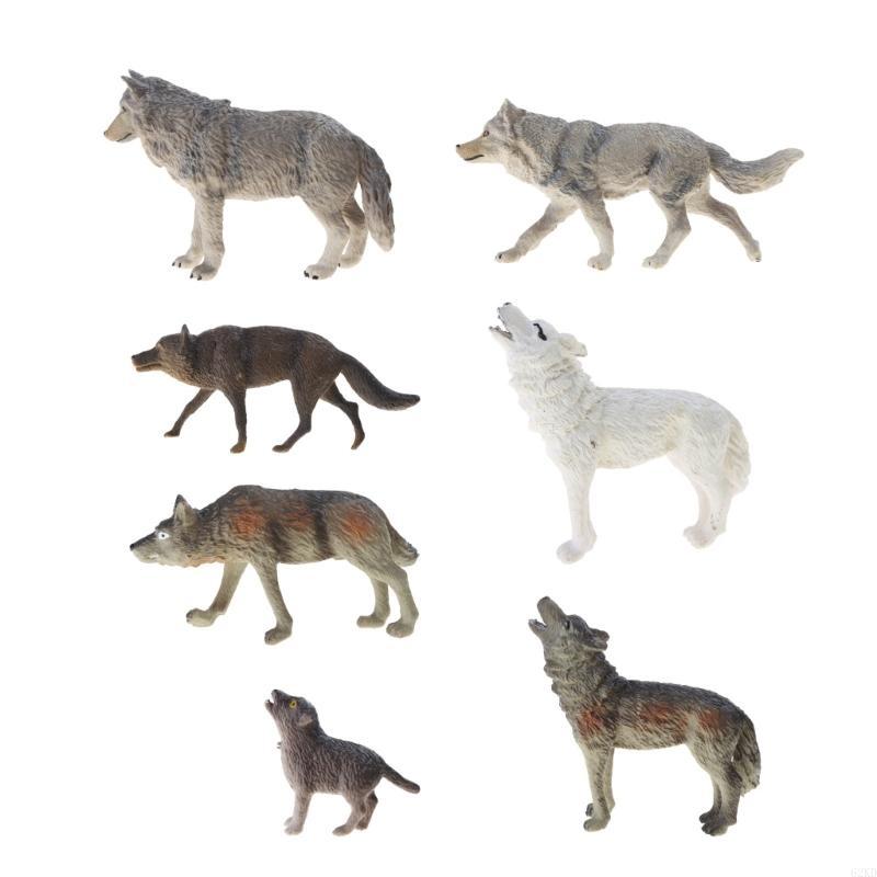 62KD Animal Model Simulation Realistic Wolf for Boys & Girl Wolf Model