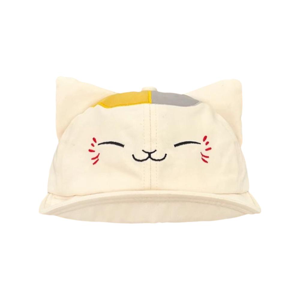Cartoon Embroidered Mouse Cat Ear Baseball Cap Casual Breathable Animal Ear Smile Face Cap Adjustable Streetwear Hat For Girls