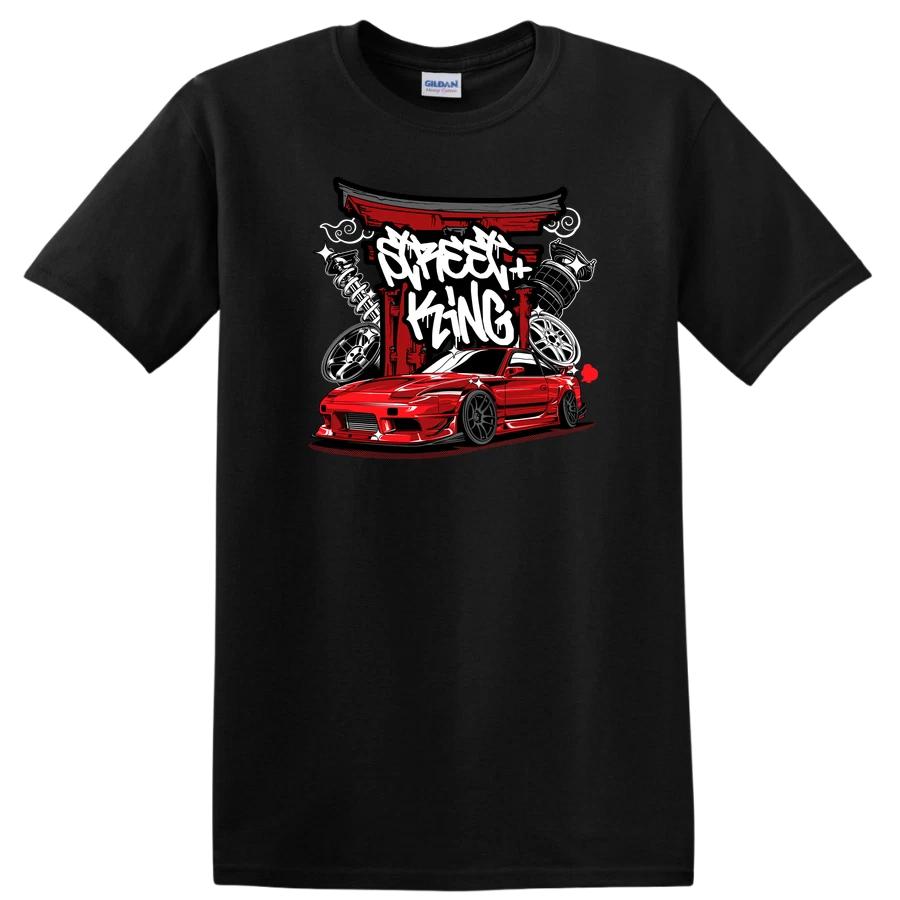 Street Car T Shirt - Red Racing Car Graphic Tee for Street King Enthusiasts
