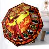 1pc Pokémon, Flareon Automatic Umbrella Durable Iron Frame & Plastic Handle, Gift for Men & Women, Sturdy Construction Yy250902090