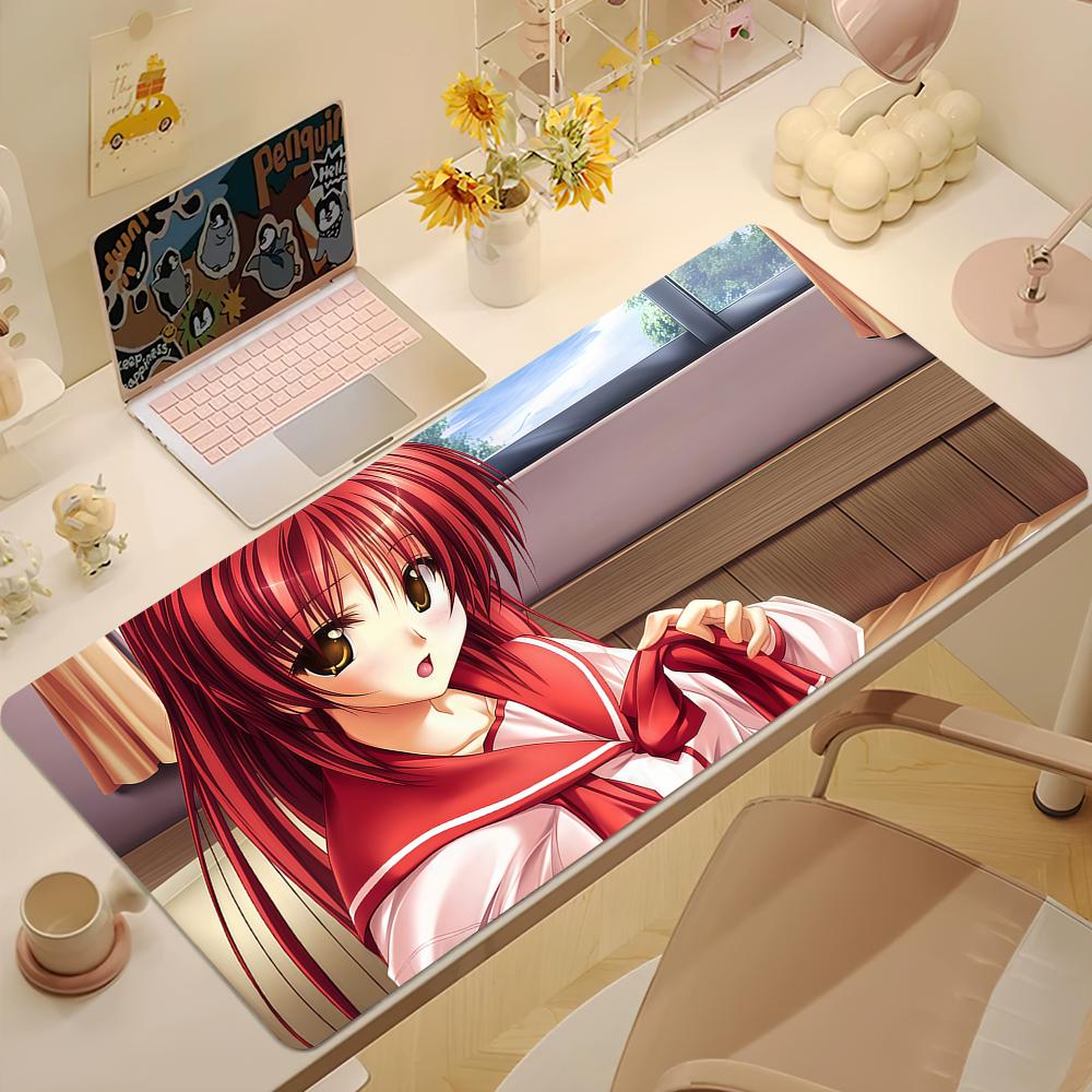 game anime girl Kousaka Tamaki To hHeart Mouse Pad Large Nonslip Lockedge Desktop Computer DeskMat Keyboard MousePad Student