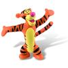 Figure Winnie the Pooh Tigger Happy - BULLYLAND - 7cm - For Children from 3 Years