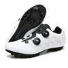 New Outdoor Cycling Shoes Road Lock Shoes Mountain Lock Shoes Unlocked Adult Men'S And Women'S Bicycle Shoes Rotating Buckle