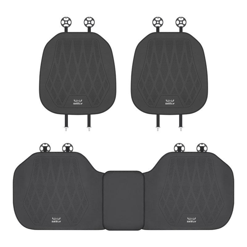 Leather Seat Covers for Geely Cars: Xingyue, Binyue, Emgrand, Borui, Geometry, ICON - Front and Rear Seats