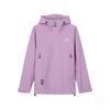 Jaqueta Fashionável Macia Confortável Manga Longa Impermeável à Prova de Vento Proteção Solar UPF50+ Jaqueta Unissex Lavanda Névoa-Roxo L424U189-02F5