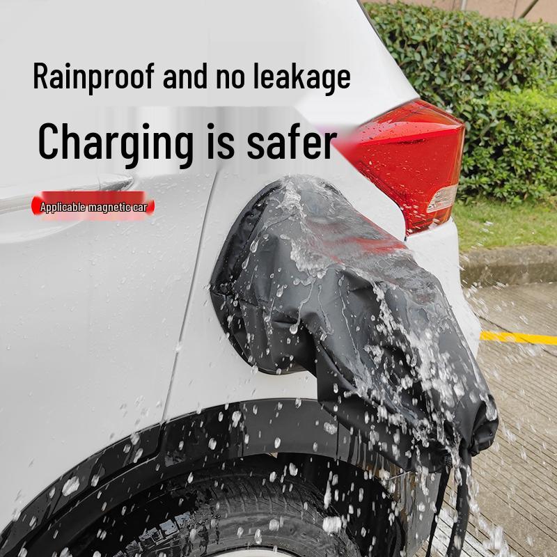 Magnetic Charging Port Rain Cover for BYD & Tesla EVs