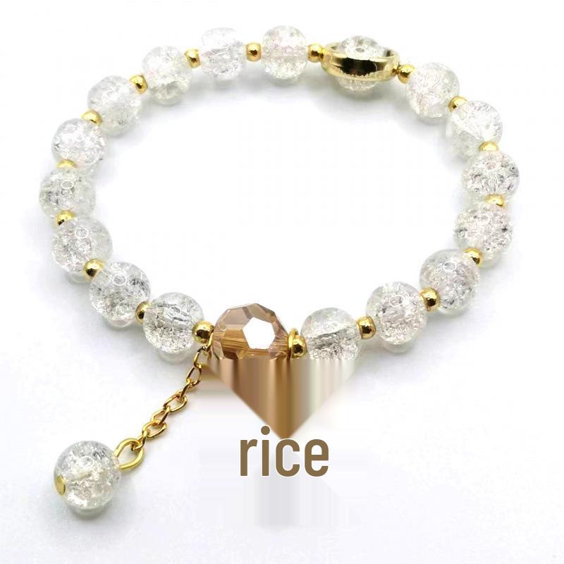 Mori Style Mermaid Crystal Bracelet – Versatile Niche Design for Women, Ideal for Students and Best Friends