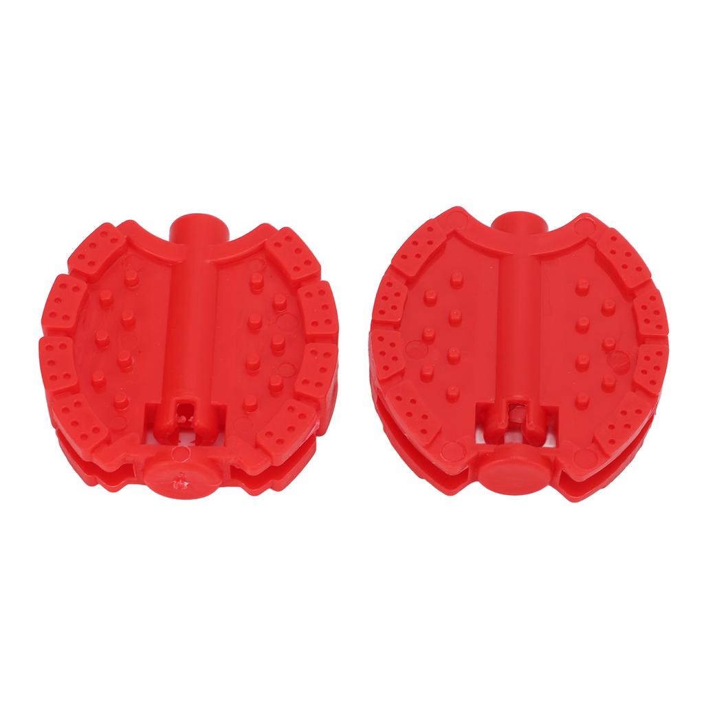 2 szt. pedały do roweru dziecięcego plastikowe pedały do roweru trójkołowego dla dzieci przednie koło wózka dziecięcego