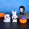 The "Ghost of Death" Series of Small Bonsai Ornaments Mini and Cute Little Rabbit Ghost Ornaments