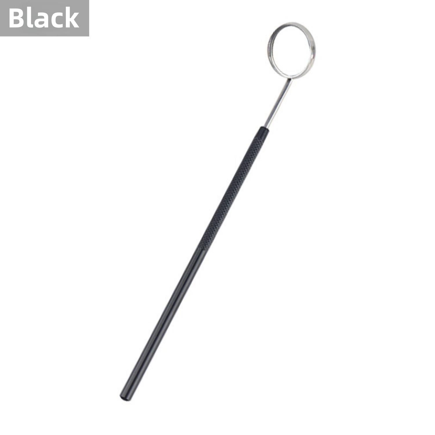

Dental Lab Mouth Mirror Reflector Odontoscope Multifunction Checking Oral Detachable Stainless Steel Handle 8 Colors