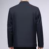 ROMON Men's Wool Blend Thick Padded Jacket