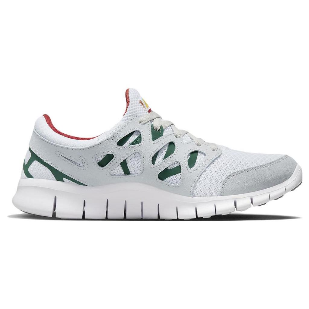 Nike Free Run 2 'White Gorge Green Cinnabar' 537732-102 da Uomo