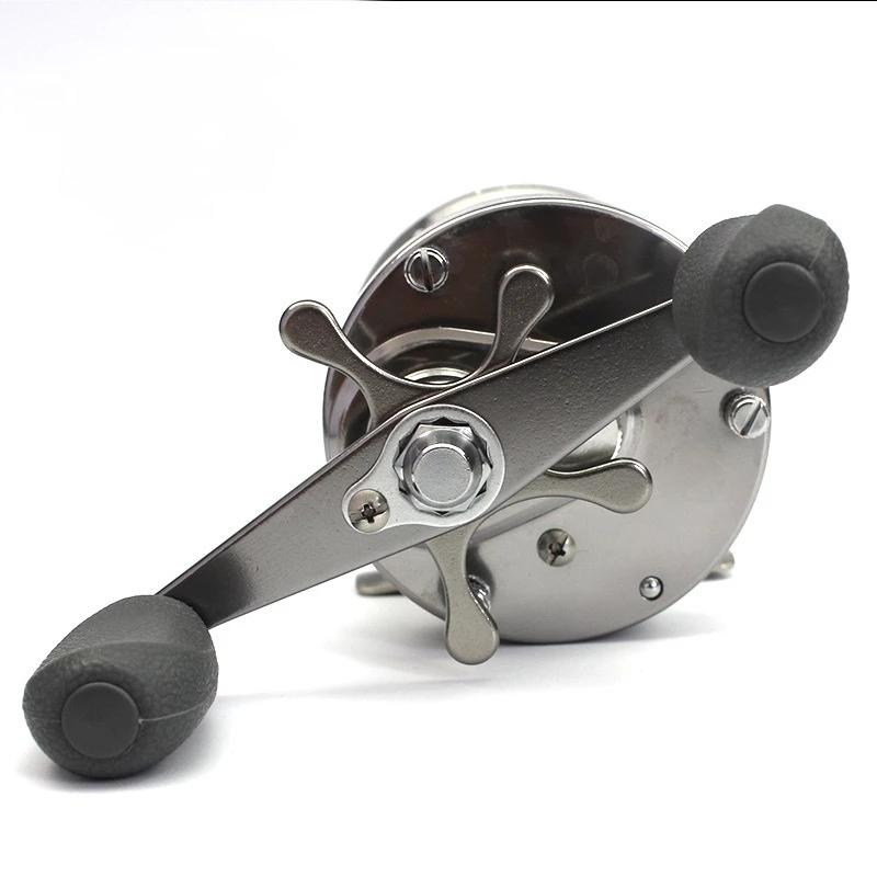 All Metal Super Strong Drum Trolling Fishing Reel High Quality Saltwater Double Brake Drum Wheel Casting Coil Max Drag 20kg LS