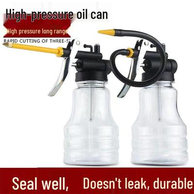 Manual High-Pressure Long Spout Oil Can with Vent