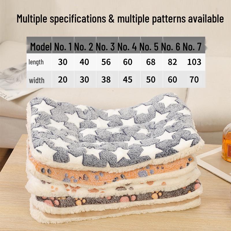 Thickened Winter Pet Blanket and Nest for Cats and Dogs